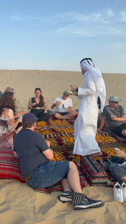 Doha: inland sea Tour With Dune Bashing &Sandboarding fun - Leaving Doha for Sealine Beach