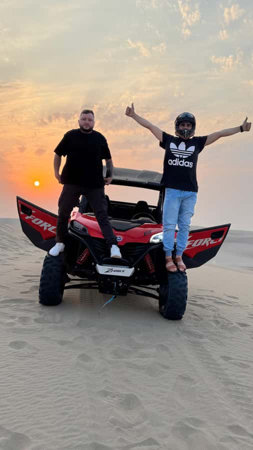 Doha: inland sea Tour With Dune Bashing &Sandboarding fun - What the two-hour dune-bashing ride feels like