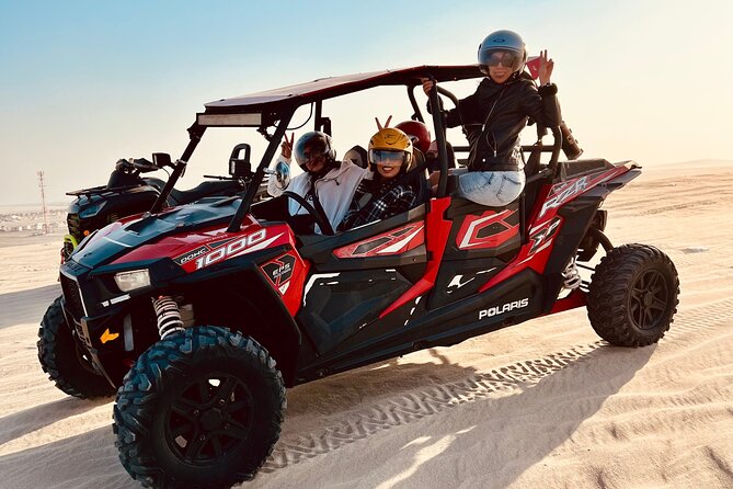 Doha: Luxury Desert Safari, Quad Bike & Sandboarding - Dune bashing across Qatar’s golden sand