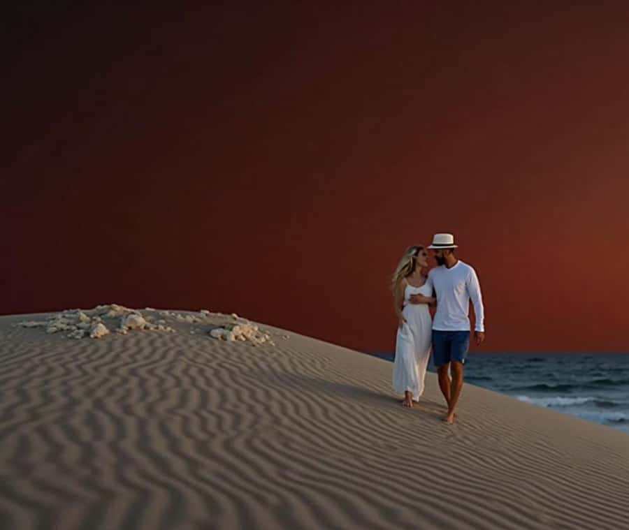 Doha: Night Inland Sea Desert Safari with Full Activities - Night dune bashing on soft golden slopes