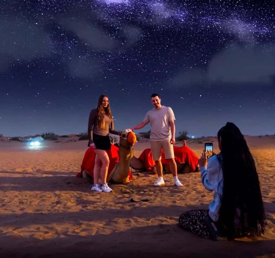 Doha: Night Safari with Dune Bashing and Camel Ride - Returning to Doha under the stars