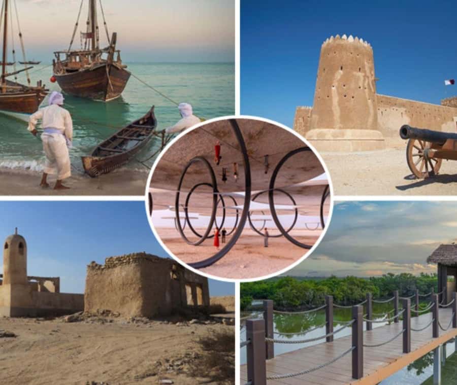 Doha North Of Qatar Guided Tour with Pickup and Drop-Off - Key points at a glance