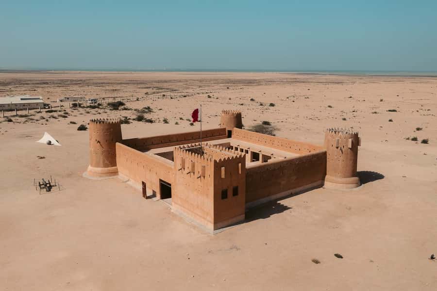 Doha: Olafur Eliasson Exhibit, Zubara Fort & Al Jumail - Guides, vehicles, and the pace of the day