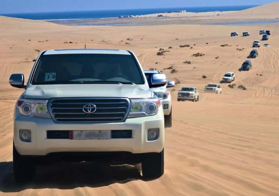 Doha: Overnight Desert Camping With BBQ Dinner & Breakfast - From Doha to the dunes in about 45 minutes