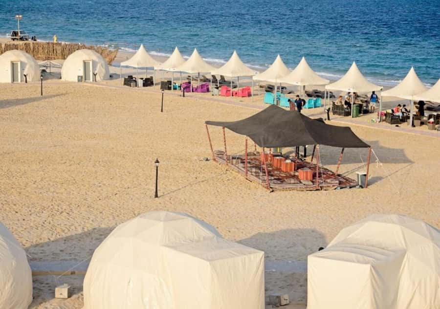 Doha: Overnight Desert Camping With BBQ Dinner & Breakfast - Quad biking and other paid extras