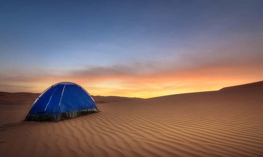 Doha: Overnight Desert Safari with Dinner and Breakfast - From Doha to the open sand