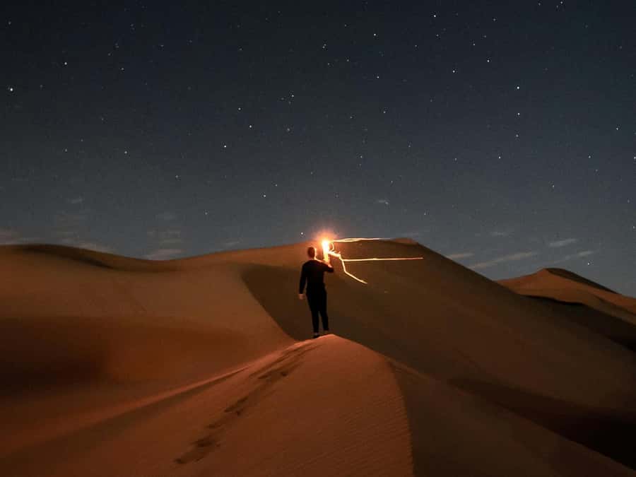 Doha: Private Desert Safari at Night with Stargazing - The return route and four-hour timing
