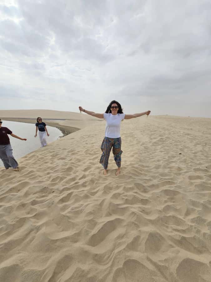 Doha:Private Desert Safari, Falcon, Sandboarding,inland sea - Guides who can shape the day