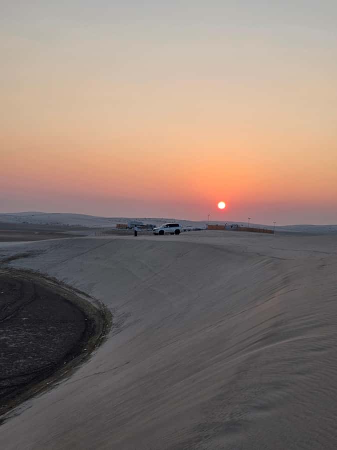 Doha Private Desert Safari, inland sea, sand boarding - Dune bashing, the loud and thrilling centerpiece