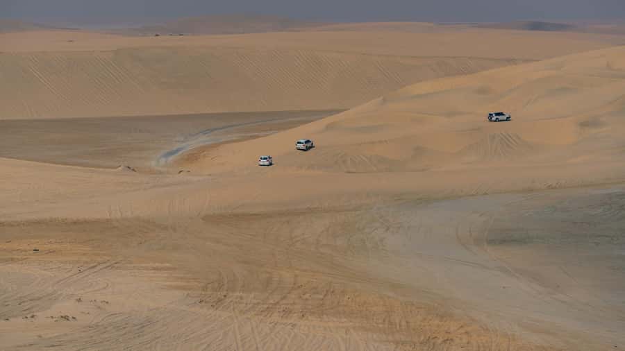 Doha Private Desert Safari, inland sea, sand boarding - What the $71 price really covers