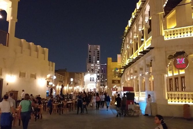 Doha Private Night City Tour – With or Without Local Meal - The Pearl, modern Doha by the marina