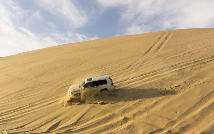 Doha: Private NIGHT desert safari with free camel ride - What the $105 price really covers