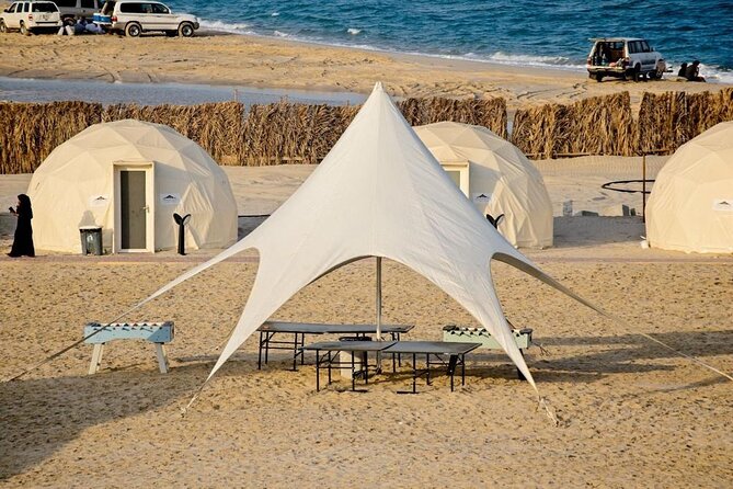 Doha Private Overnight Desert Safari - Khor Al Udaid, where sand meets the Inland Sea