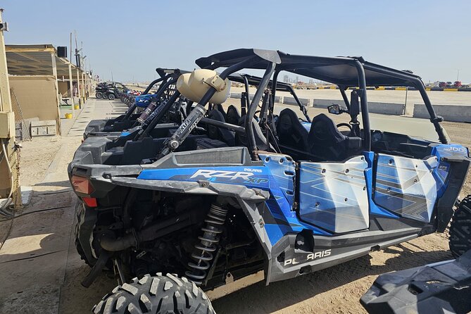Doha Qatar ATV Quad Bike Buggy Dune Bashing and Camel Ride - The Inland Sea is the highlight