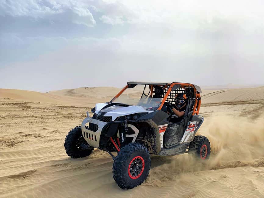 Doha Qatar Buggy ride, camel ride, dune bashing, sandboard. - From Doha to Sealine Beach Resort