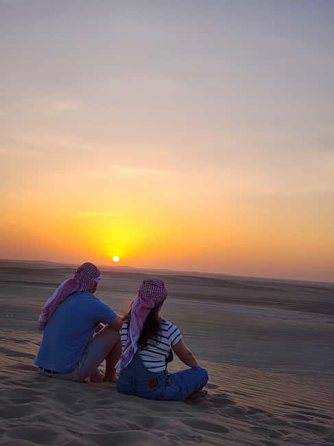 Doha Qatar : sealine adventure Camel Ride sandboard Sunset - Practical Details Before You Book