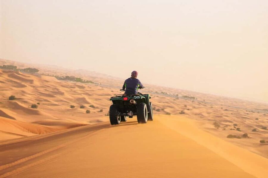Doha:Quad Bike Desert Safari Adventure with 4x4 Vehicle Ride - The 4x4 ride across Qatar’s dunes
