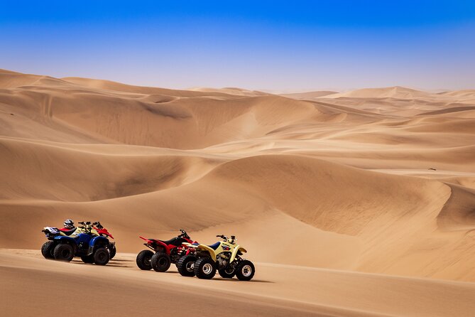 Doha: Quadbike, Dune Bashing, Camel Ride, Inland Sea Visit - Quadbiking on a government-approved track