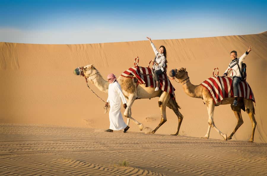 Doha: Safari, ATV, Camels, Sandboarding and Inland Sea Tour - Sealine Beach and the short camel stop