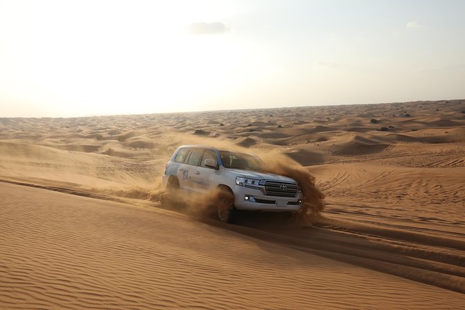 Doha: Safari, Dune bashing, Camel Ride, Sandboarding & Inland Sea - Sandboarding on the high dunes
