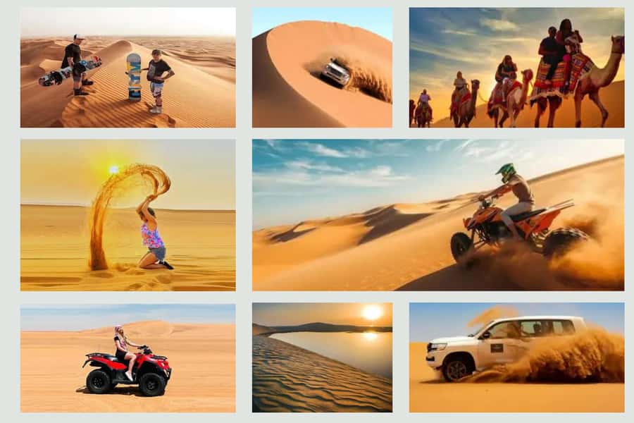 Doha Safari Quadbike, CamelRide, Sandboarding & Inland Sea - Hotel pickup makes the morning easier