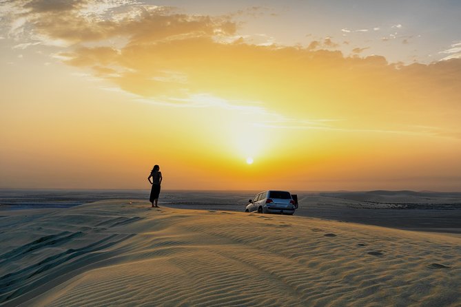 Doha: Sunset Desert Safari, Camels, Sandboarding & Inland Sea - Guides, driving, and the human side of the trip