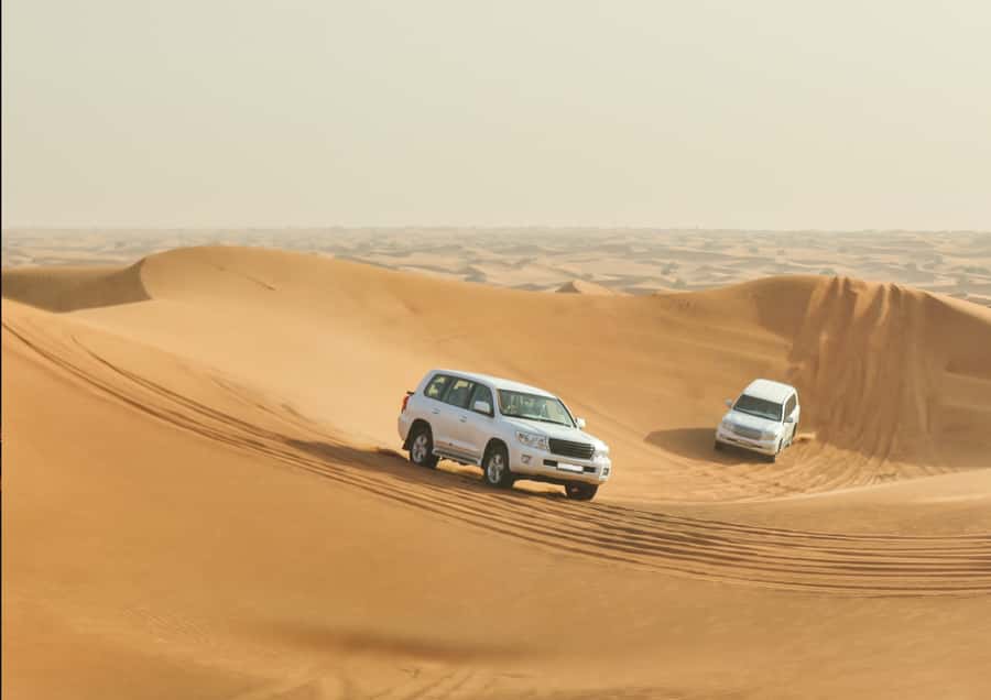 Doha: Sunset Safari, Dune Bashing, Sandboarding & Camel Ride - What the $29 price really covers