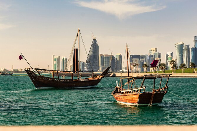 Doha Traditional Dhow Cruise With Corniche Walk - Skyline views from West Bay to Katara Towers