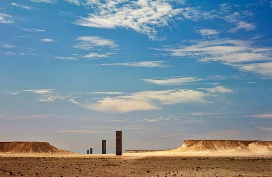 Doha: West Coast Qatar Tour, Sculptures, Camel Racing track - Why western Qatar feels so different