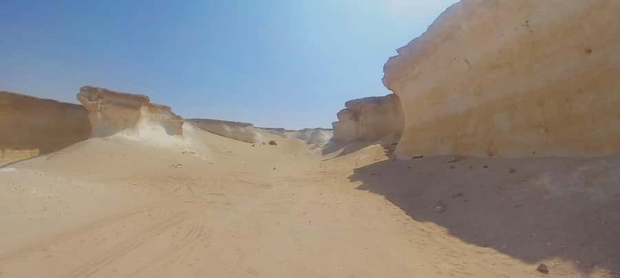 Doha: West Coast Qatar Tour, Sculptures, Camel Racing track - Zekreet’s rock formations and open Gulf views