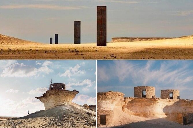 Doha: West Coast Tour Sculpture,Camel Racing Track Rock Formation - Why Qatar’s west coast feels so different