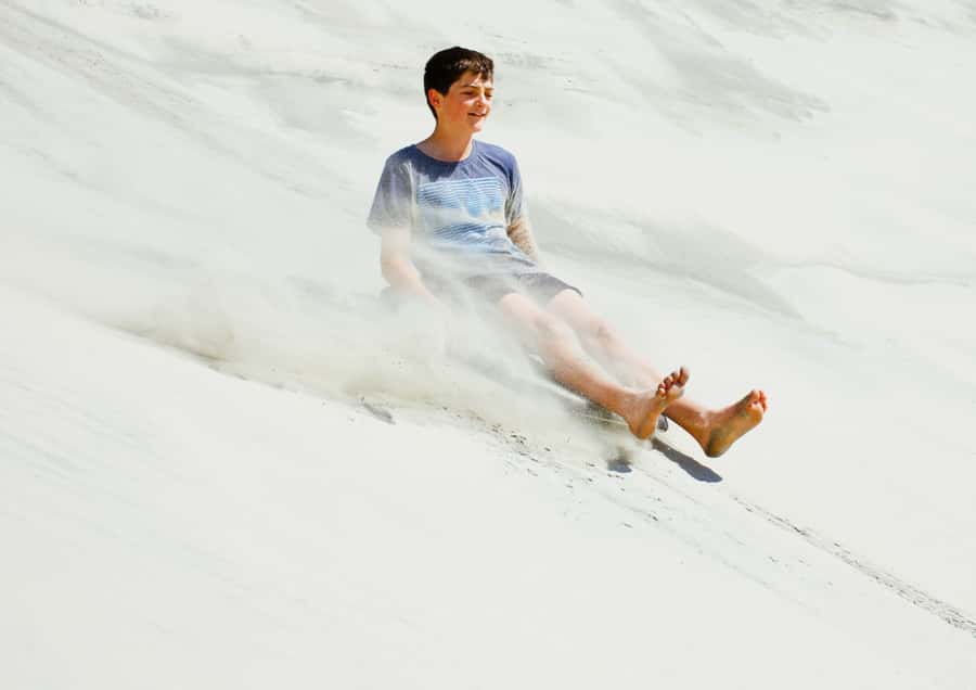 Dune Bashing, Sandboarding, Camel Ride & Optional ATV Ride - Khor Al Adaid, where sand meets the Gulf