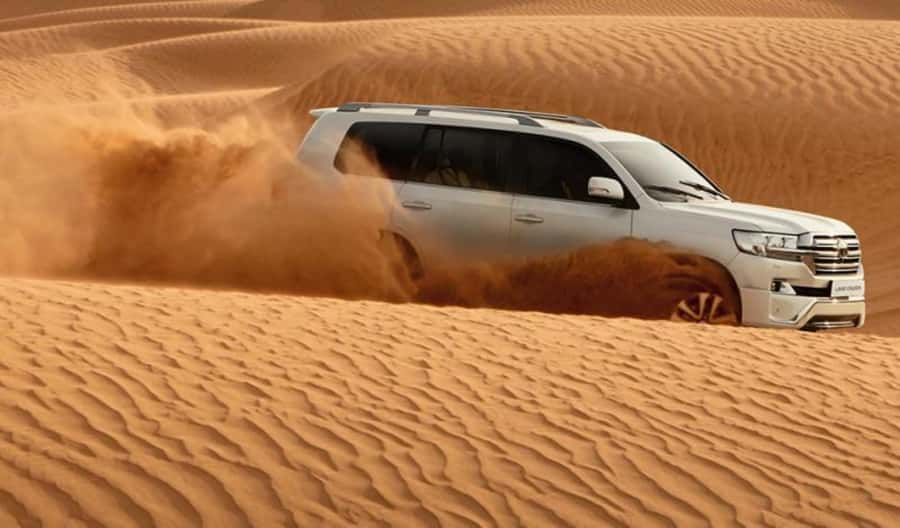 Explore desert Qatar: Off-Road Adventures, dune bashing Tour - Tea, tire pressure, and a camel ride at Mesaieed
