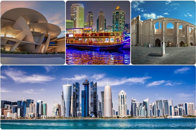 Explore Doha: City Tour & Dhow Boat Cruise Adventure - A fast introduction to Doha’s old and new sides
