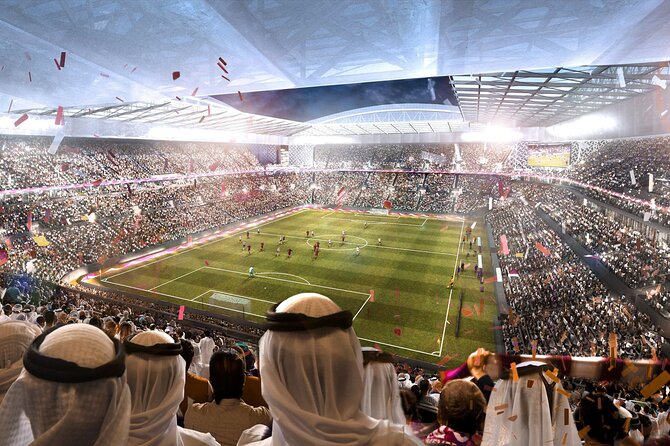 FIFA 2022 World Cup Stadiums in Qatar - Private Trip from Doha with Hotel Pickup - Lusail Stadium and the scale of a World Cup final