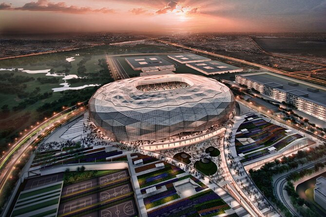 FIFA 2022 World Cup Stadiums in Qatar - Private Trip from Doha with Hotel Pickup - Education City Stadium beside university campuses