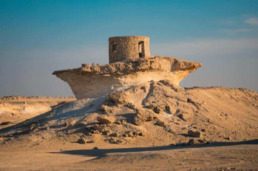 From Doha: Full-Day Tour to Qatar North and West - Zekreet brings the off-road portion to life