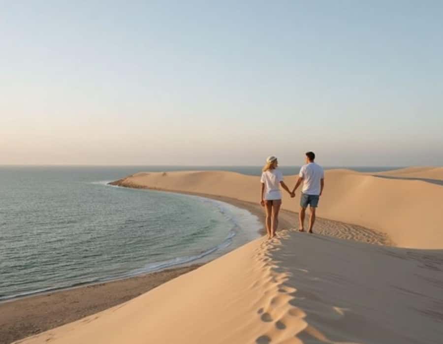 From Doha: Inland Sea Desert Safari with All Activities - Camels first, or camels as an add-on
