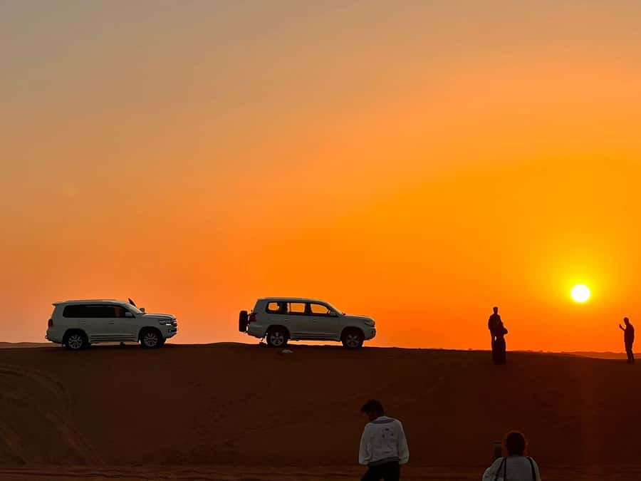 From Doha: Sunrise or Sunset Safari with Sand Boarding - Is $27 good value for four hours?