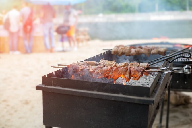 Full-Day Desert Safari with Buffet Dinner || Inland Sea Visit - Sealine Beach is the launch point for the dunes