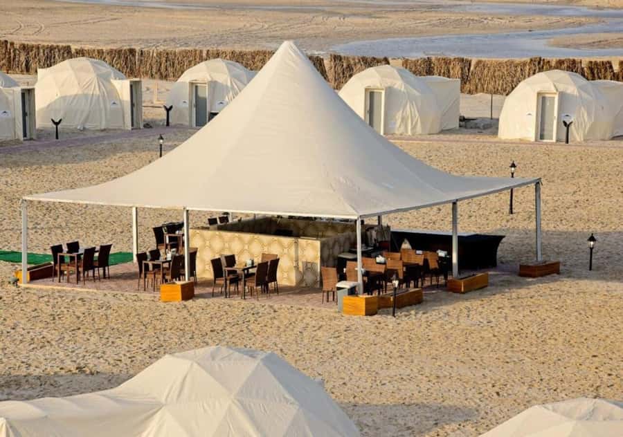 Full day desert safari with lunch or Dinner - The hour of dune bashing to Khor Al Adaid