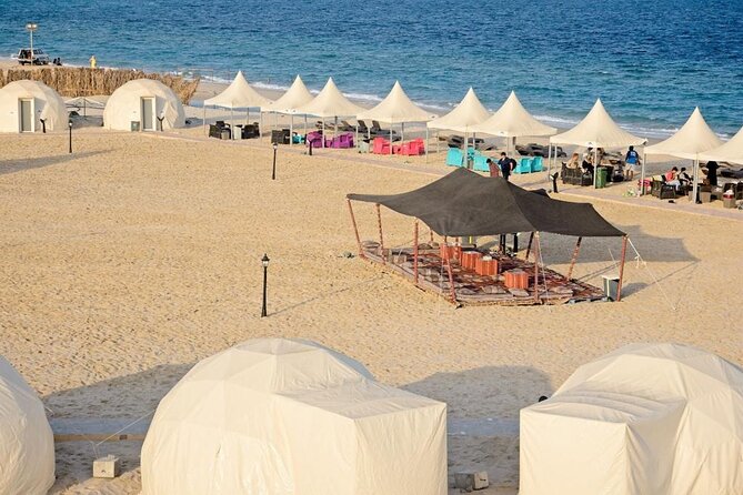 Full-Day DesertSafari with Camel Ride,InlandSea & BBQ Desert Camp - A full day from Doha to Qatar’s southern desert