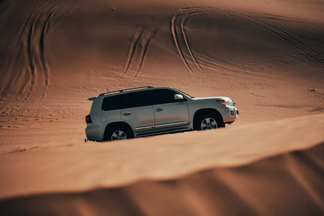 Full-Day DesertSafari with Camel Ride,InlandSea & BBQ Desert Camp - Khor Al Adaid is the day’s defining view