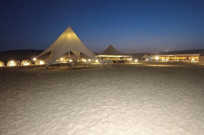 Full-Day DesertSafari with Camel Ride,InlandSea & BBQ Desert Camp - The BBQ camp gives the day a slower finish