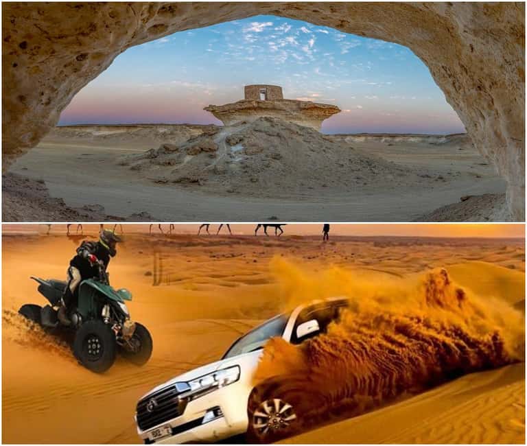Fullday Tour to West of Qatar And Desert Safari with Pickup - Starting at Al-Shahaniya’s camel racetrack