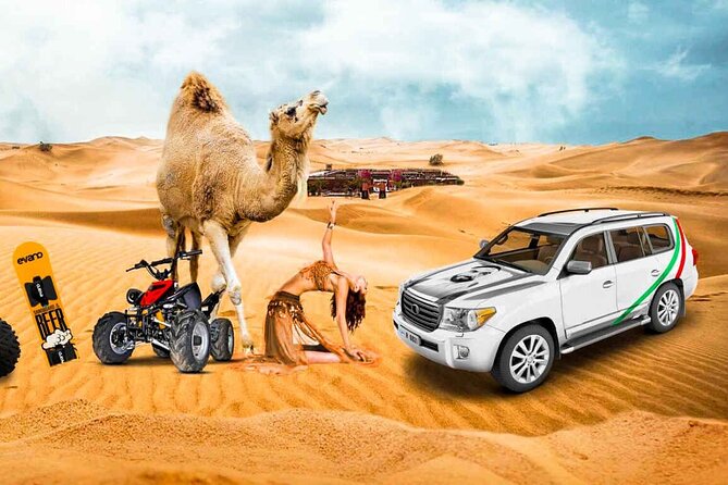 Half Day Desert Safari with Sand Boarding and Camel Ride - Sunset light and desert photographs