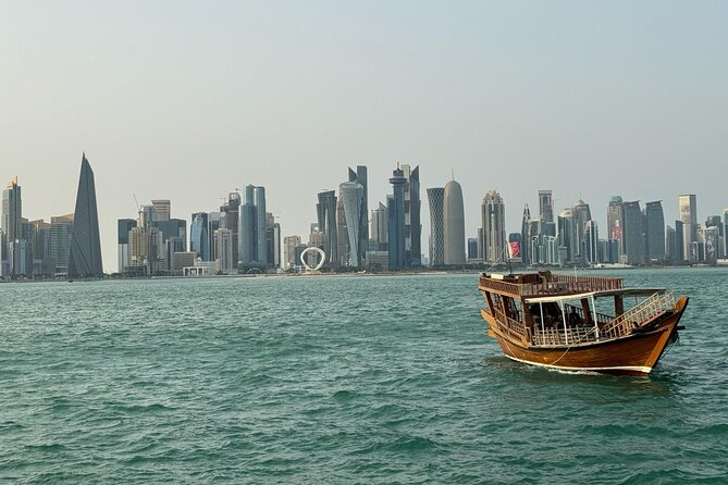 Half Day Doha City Tour And Wooden Dhow Boat Ride (Private Tour) - West Bay: ten minutes with Doha’s skyline