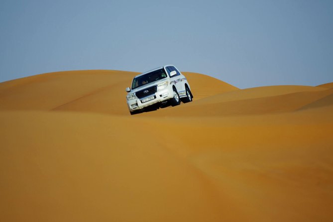 Night Desert Safari | Sand Boarding || Camel Ride || Inland Sea - A short camel stop at Sealine Beach