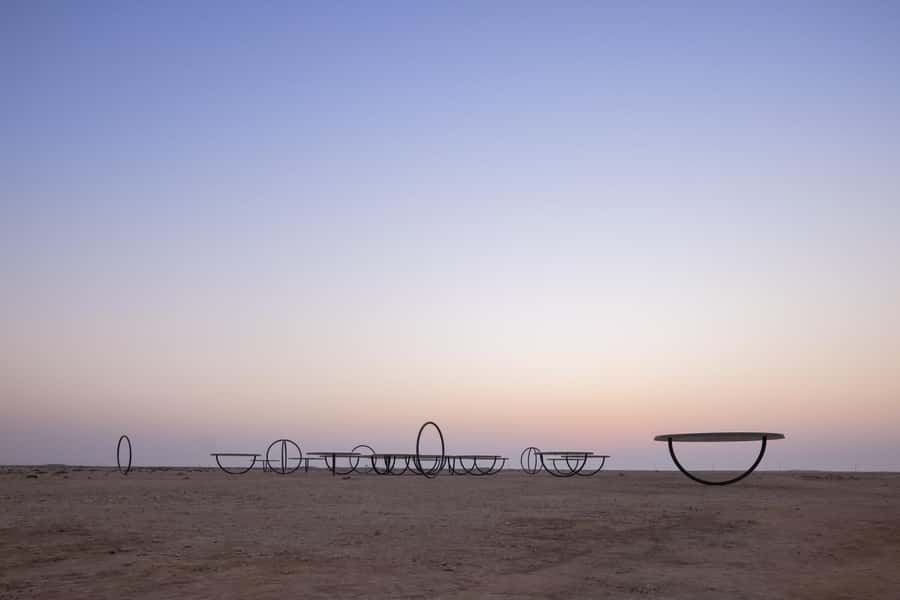 North of Qatar: Olafur Eliasson Exibit, Zubara fort & jumail - The 75-minute ride from Doha
