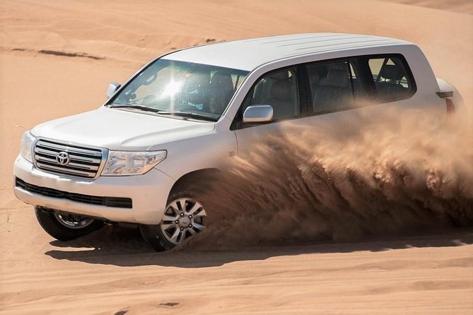 Premium Full-Day Safari, Dune Bash, Camel Ride and BBQ Meal in Desert Camp - The shared desert camp and BBQ meal